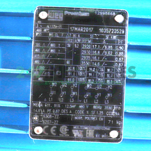 9.2K32AL3132M2B34 WEG Image 4