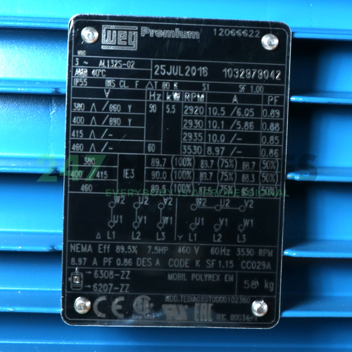 5.5K32AL3132S2B3 WEG Image 2