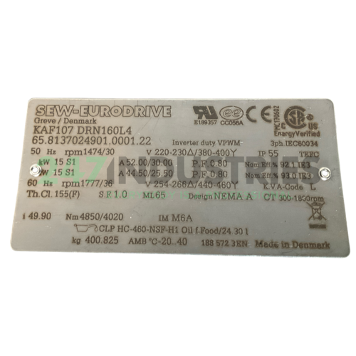 KAF107DRN160L4 SEW-EURODRIVE Image 4