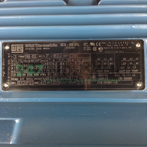 15K32CI3160L4B35 WEG Image 2