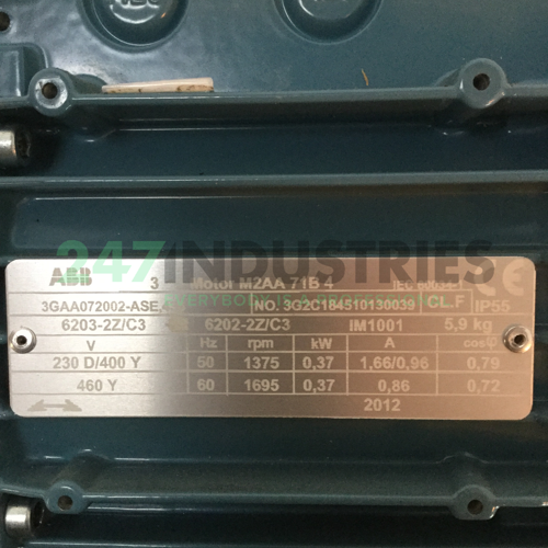 3GAA072002-ASE345 ABB Image 4