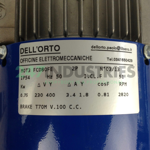 FCD80FE-B14 Dell'Orto Image 2