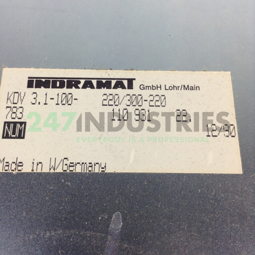 KDV3.1-100-220/300-22 Indramat Image 2