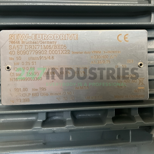 SA57DRN71M6/BE05 SEW-EURODRIVE Image 4