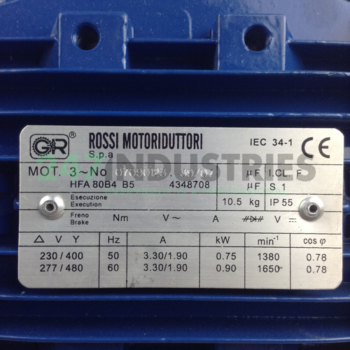MVR430UO4E-HFA80B4B5/ Rossi Image 3