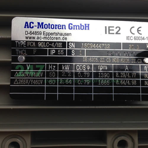 FCA90LC-4/HEB5 AC-Motoren GmbH Image 2