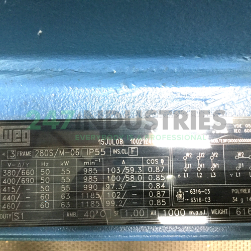 55K32CI0280S/M6B3 WEG Image 4