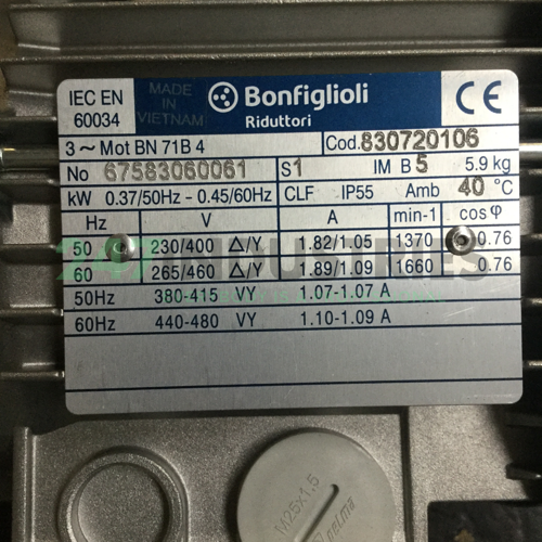 BN71B4B5 Bonfiglioli Image 4