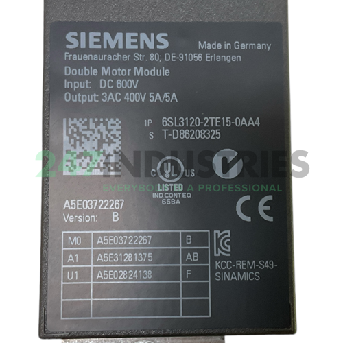 6SL3120-2TE15-0AA4 Siemens Image 4