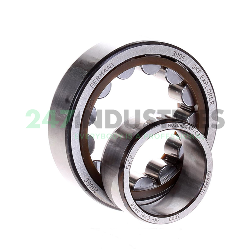 NU206ECKP/C3 SKF Image 2