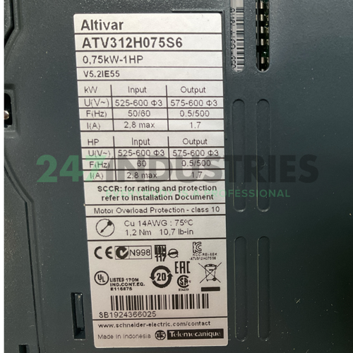 ATV312H075S6 Schneider Electric Image 4