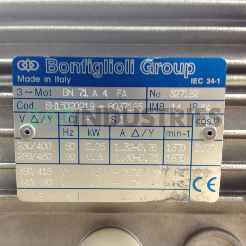 BN71A4FAB14 Bonfiglioli Image 2