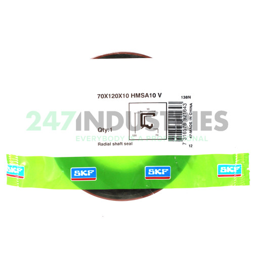 70X120X10HMSA10V SKF Image 3