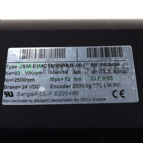 JSM-EIMC190BBKB-00 Teco Image 2