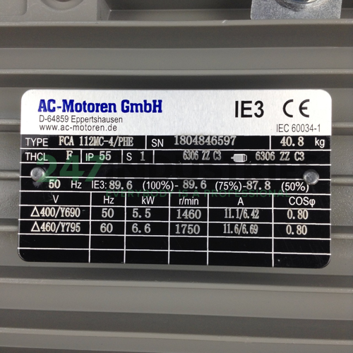 FCA112MC-4/PHE AC-Motoren GmbH Image 2