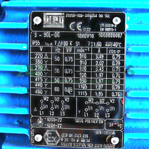 0.75K31CI190L6B3EX2G WEG Image 4