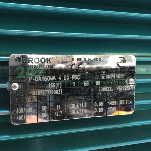 P-DA160MA4B3-PTC Brook Crompton Image 4