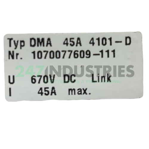 DMA45A4101-D Bosch Image 4