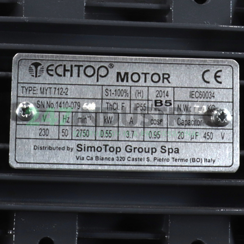 MYT712-2-B5 TechTop Motor Image 4