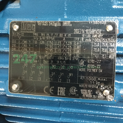 0.55K31CI0712B3 WEG Image 4