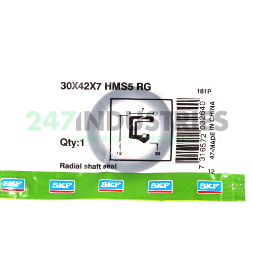 30X42X7HMS5RG SKF