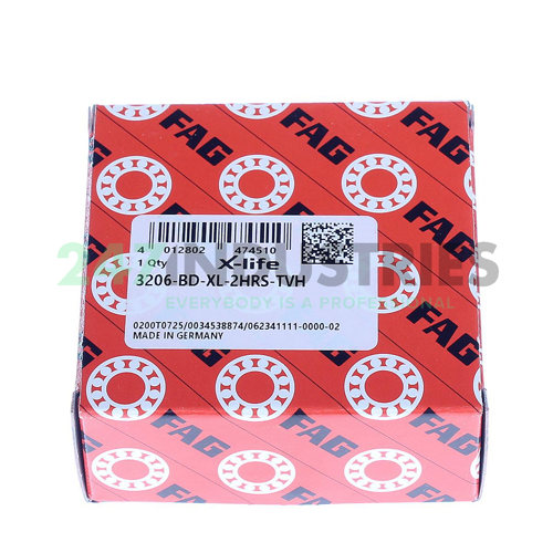 3206-BD-XL-2HRS-TVH FAG Image 2