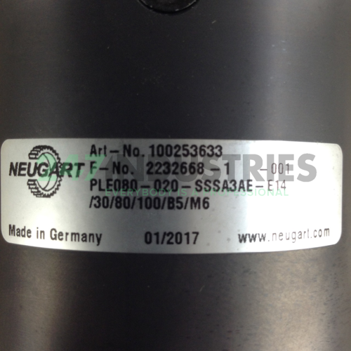 PLE80-020-SSSA3AE-E14 Neugart Image 2