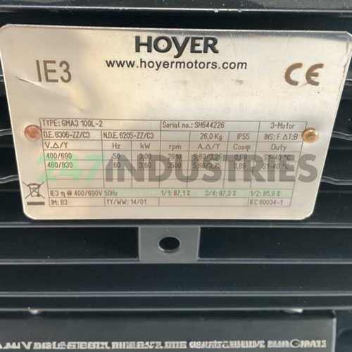 GMA3-100L-2-B3 Hoyer Image 4