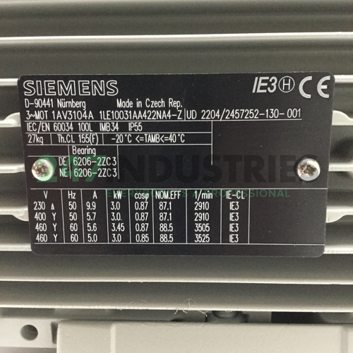 1LE1003-1AA42-2NA4-Z Siemens Image 4