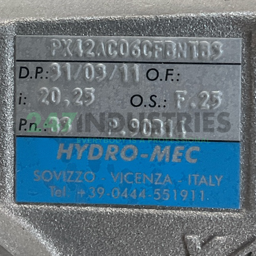 PX42AC06-CFBN-TB3 Hydro-Mec Image 4