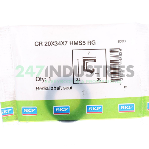 CR20X34X7HMS5RG SKF