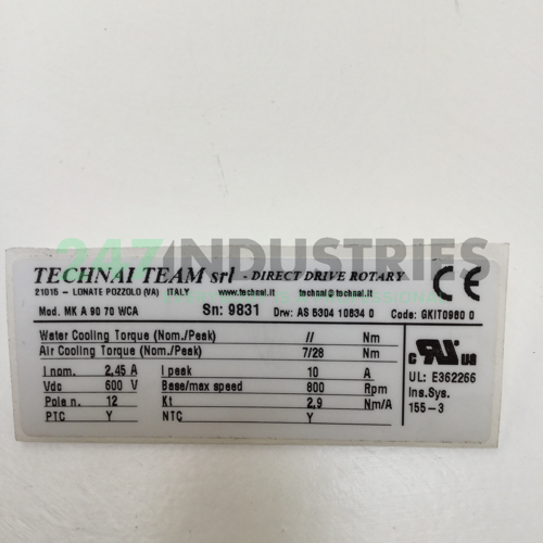 MKA9070WCA Technai Team Image 4