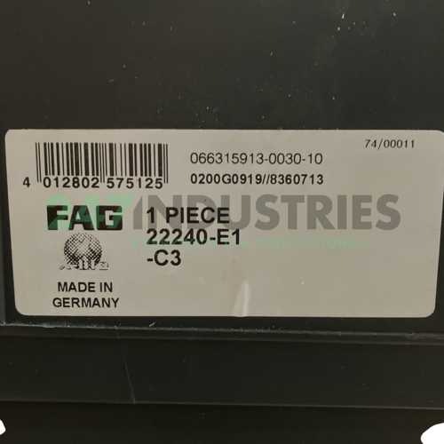 22240-E1-C3 FAG Image 3