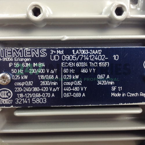 1LA7063-2AA12 Siemens Image 2
