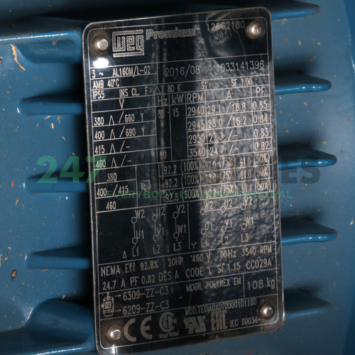 15K32AL3160M/L2B3 WEG Image 2