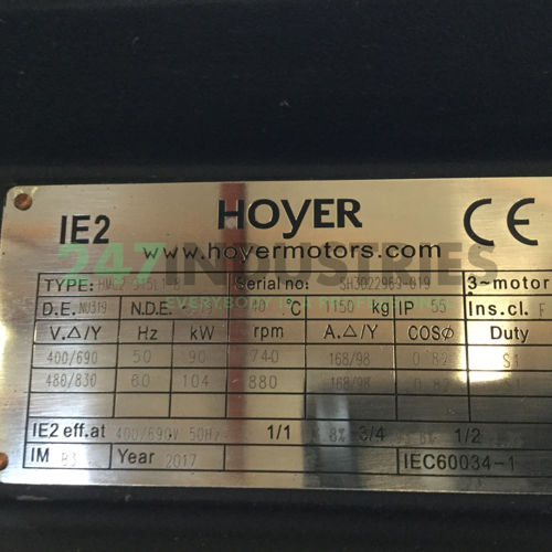 HMC2-315L1-8-B3 Hoyer Image 4
