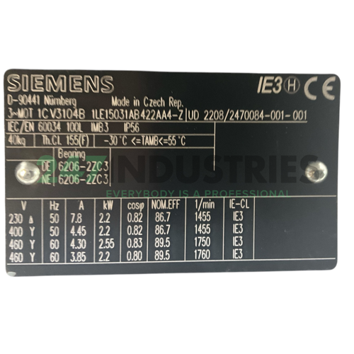 1LE1503-1AB42-2AA4-Z Siemens Image 4