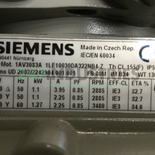 1LE1003-0DA32-2NB4-Z Siemens Image 4