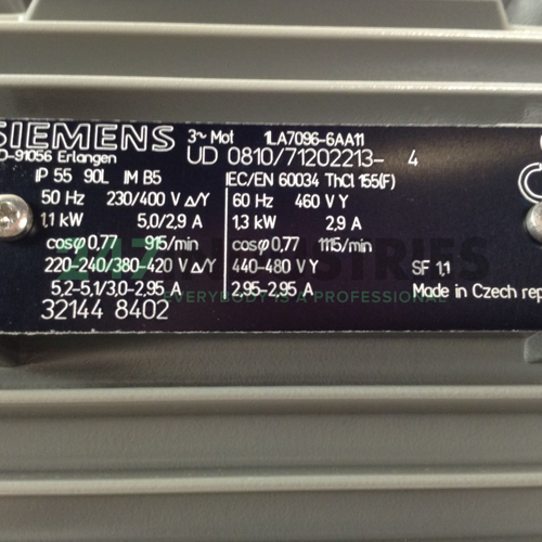 1LA7096-6AA11 Siemens Image 2