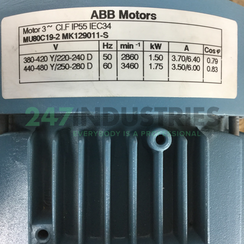 MU80C19-2-B3 ABB Image 2