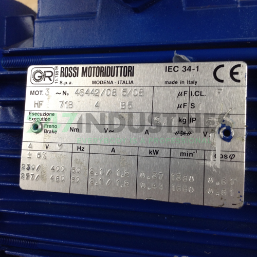 MRV40UO3A-HF71B4B5/56 Rossi Image 3