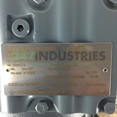 SAF67/R37/DR63M4/TF SEW-EURODRIVE Image 2