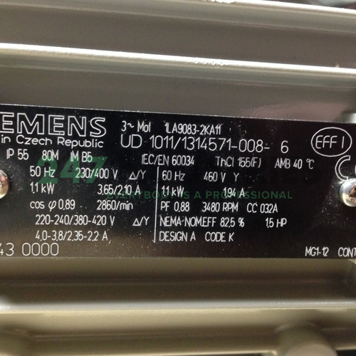 1LA9083-2KA11 Siemens Image 2