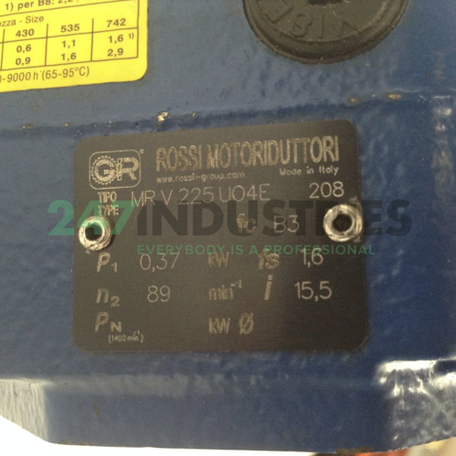 MRV225UO4E-F071B4B14R Rossi Image 2