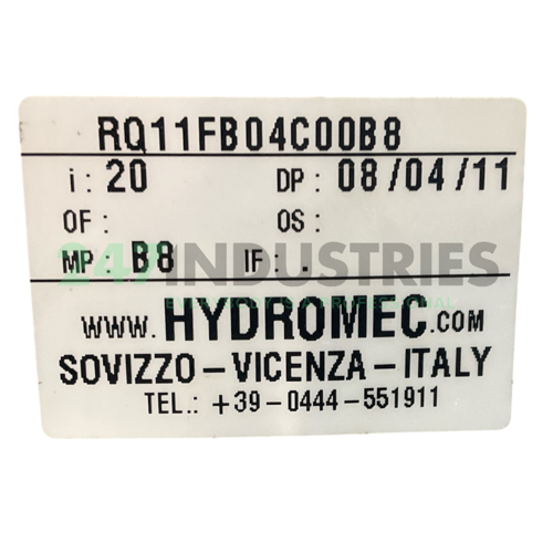 RQ11FB04C00B8 Hydro-Mec Image 4