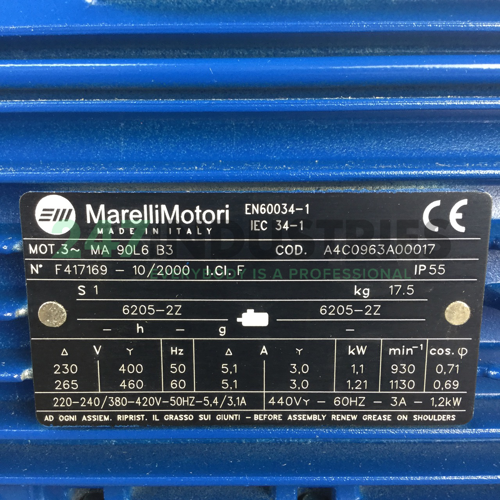 A4C0963A00017 Marelli Motori Image 2