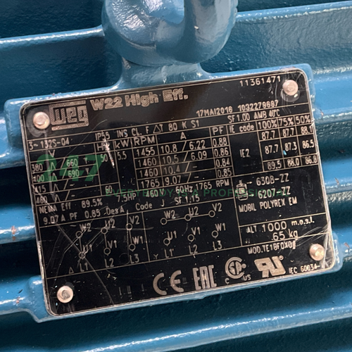 5.5K32CI2132S4B3 WEG Image 4