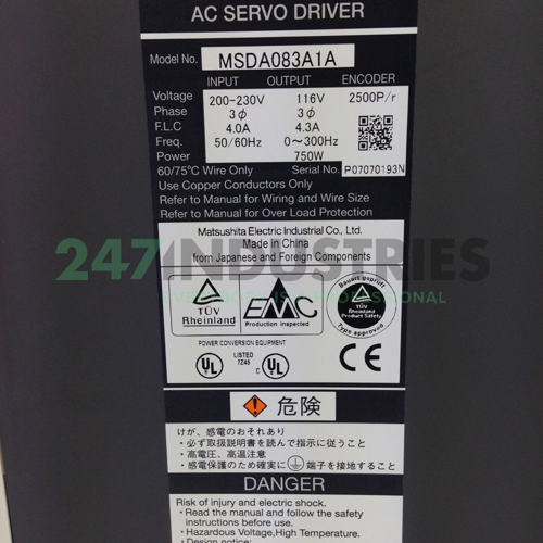 MSDA083A1A Panasonic Image 5