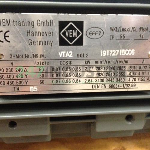 VTA2-90L2B5 VEM Image 2