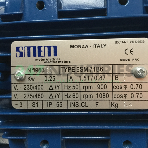 6SM71B6-B5 SMEM Motori Elettrici Image 4
